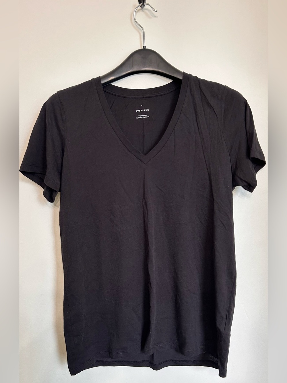 EVERLANE 100% ORGANIC COTTON V NECK TEE